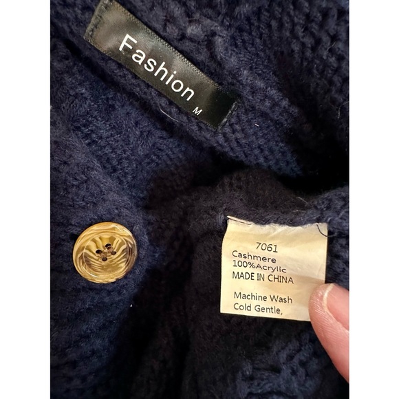 Chunky hooded cardigan - Picture 5 of 6